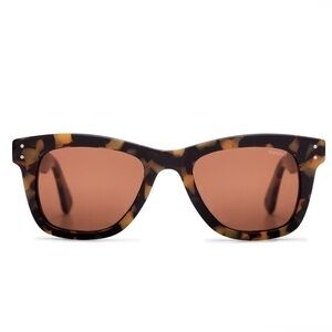 NEW Komono sunglasses Allen Tortoise Demi Brown Tan